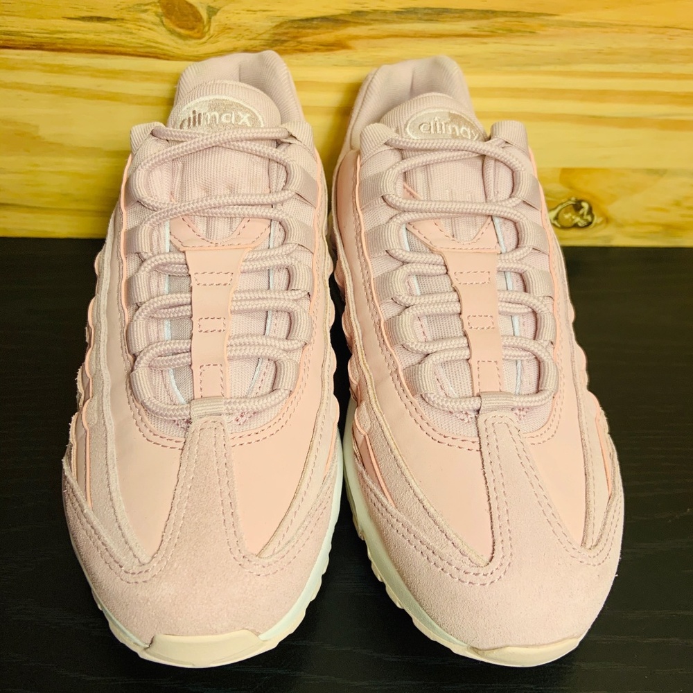 New Nike Air Max 95 Premium Light Rose Running - Picture 5 of 8